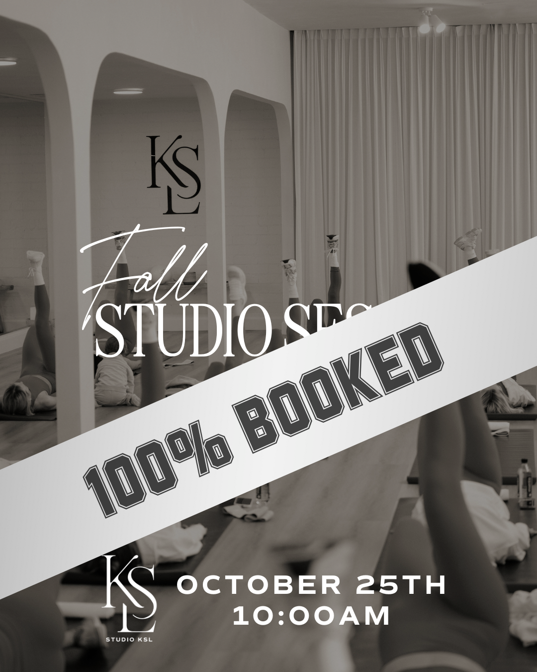 Fall Studio Series : October 25th : 10:00AM