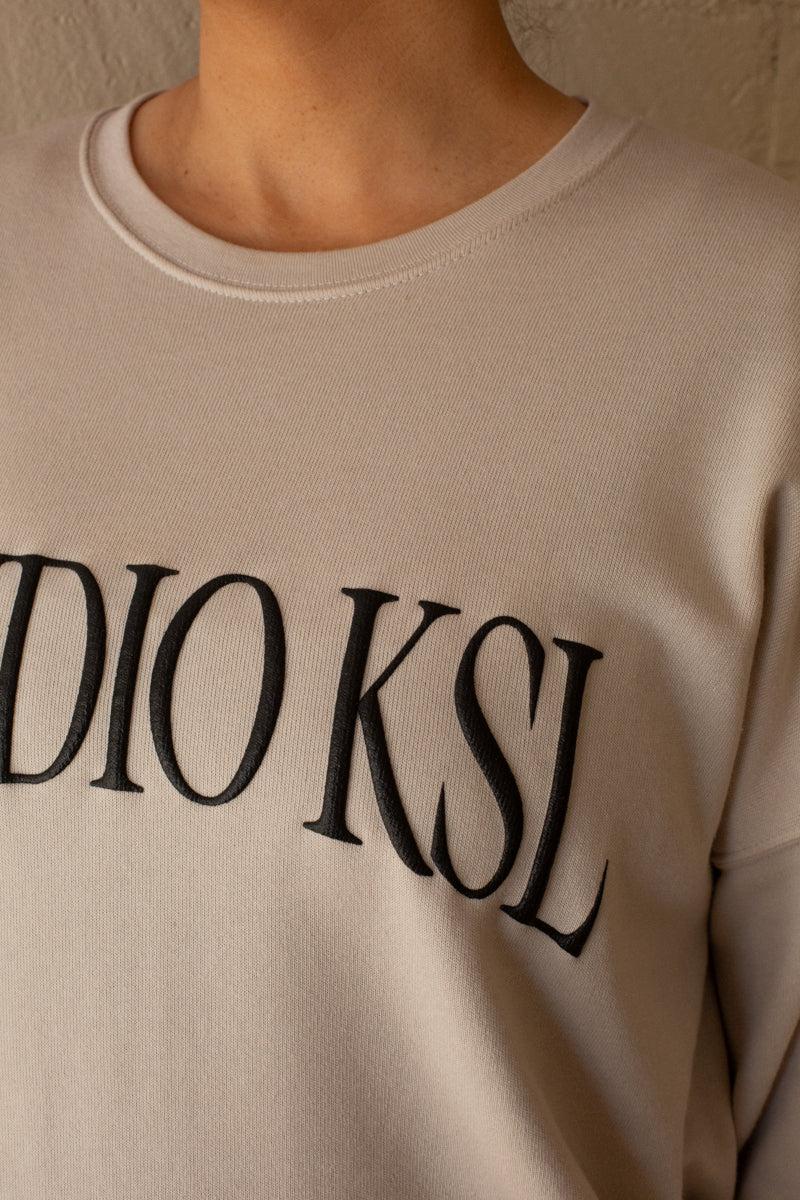 Studio KSL Crewneck Sweatshirt - Sand