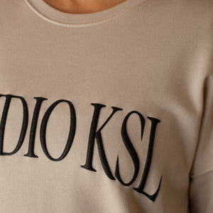 Studio KSL Crewneck Sweatshirt - Sand