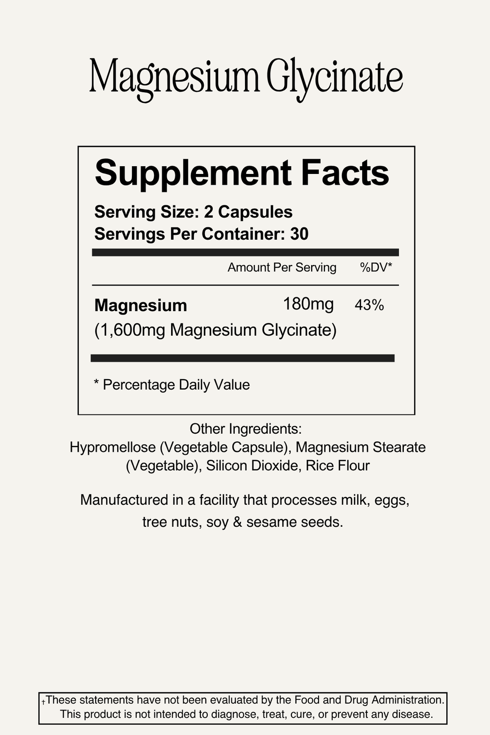 Studio KSL Magnesium Glycinate